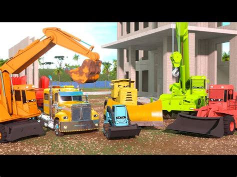 kids truck video skid steer|wayne the bulldozer videos for kids.